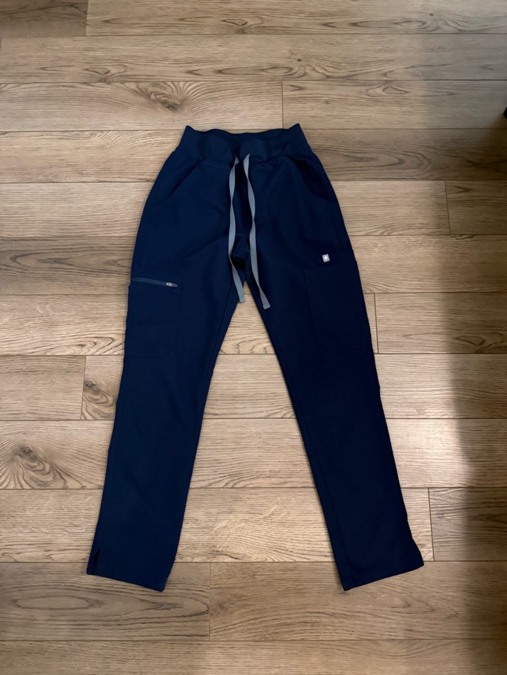 FIGS Womens Navy Blue Yola Scrub Pants (XXS/P)